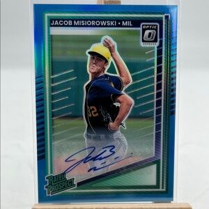 Jacob Misiorowski Prospect Sticker Auto
